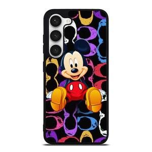 MICKEY MOUSE COACH NEW YORK CUTE Samsung Galaxy S23 Case Cover