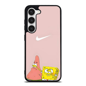 NIKE PATRICK AND SPONGEBOB PINK Samsung Galaxy S23 Case Cover NIKE PATRICK AND SPONGEBOB PINK Samsung Galaxy S23 Case Cover