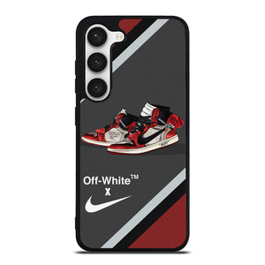NIKE SWOOSH AIR JORDAN HIGH OFF WHITE Samsung Galaxy S23 Case Cover NIKE SWOOSH AIR JORDAN HIGH OFF WHITE Samsung Galaxy S23 Case Cover