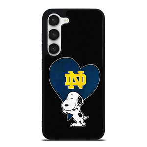 NOTRE DAME FIGHTING IRISH SNOOPY Samsung Galaxy S23 Case Cover NOTRE DAME FIGHTING IRISH SNOOPY Samsung Galaxy S23 Case Cover