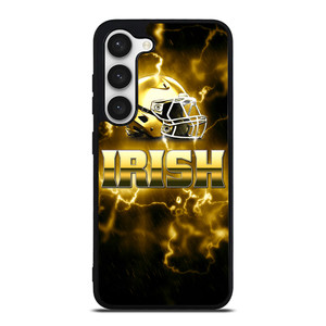 NOTRE DAME IRISH HELMET GOLD Samsung Galaxy S23 Case Cover NOTRE DAME IRISH HELMET GOLD Samsung Galaxy S23 Case Cover