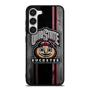 OHIO STATE BUCKEYES WOOD ICON Samsung Galaxy S23 Case Cover OHIO STATE BUCKEYES WOOD ICON Samsung Galaxy S23 Case Cover