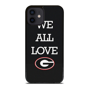 WE ALL LOVE GEORGIA BULLDOGS FOOTBALL  iPhone 12 Mini Case Cover WE ALL LOVE GEORGIA BULLDOGS FOOTBALL  iPhone 12 Mini Case Cover