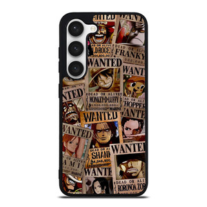 ONE PIECE WANTED POSTER COLLECTION Samsung Galaxy S23 Case Cover ONE PIECE WANTED POSTER COLLECTION Samsung Galaxy S23 Case Cover