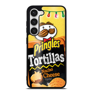 PRINGLES TORTILLAS NACHO CHEESE SNACKS Samsung Galaxy S23 Case Cover PRINGLES TORTILLAS NACHO CHEESE SNACKS Samsung Galaxy S23 Case Cover