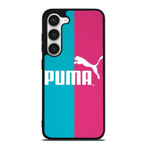 PUMA BLUE PINK LOGO Samsung Galaxy S23 Case Cover PUMA BLUE PINK LOGO Samsung Galaxy S23 Case Cover