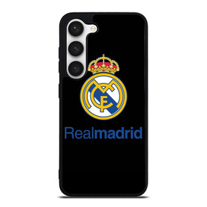 REAL MADRID FOOTBALL BLACK LOGO Samsung Galaxy S23 Case Cover REAL MADRID FOOTBALL BLACK LOGO Samsung Galaxy S23 Case Cover