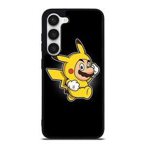 SUPER MARIO BROS X PIKACHU POKEMON Samsung Galaxy S23 Case Cover SUPER MARIO BROS X PIKACHU POKEMON Samsung Galaxy S23 Case Cover