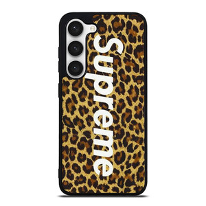 SUPREME LEOPARD SKIN Samsung Galaxy S23 Case Cover SUPREME LEOPARD SKIN Samsung Galaxy S23 Case Cover