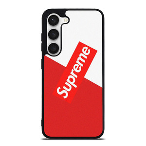 SUPREME SLICED LOGO Samsung Galaxy S23 Case Cover SUPREME SLICED LOGO Samsung Galaxy S23 Case Cover