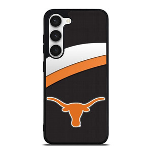 TEXAS LONGHORNS CARBON EMBLEM Samsung Galaxy S23 Case Cover TEXAS LONGHORNS CARBON EMBLEM Samsung Galaxy S23 Case Cover