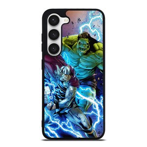 THOR VS HULK MARVEL CARTOON Samsung Galaxy S23 Case Cover THOR VS HULK MARVEL CARTOON Samsung Galaxy S23 Case Cover