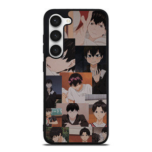 TOBIO KAGEYAMA HAIKYUU ANIME COLLAGE Samsung Galaxy S23 Case Cover TOBIO KAGEYAMA HAIKYUU ANIME COLLAGE Samsung Galaxy S23 Case Cover