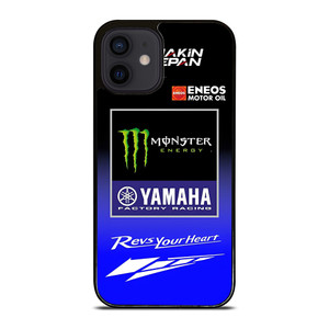 YAMAHA RACING MONSTER ENERGY 2 iPhone 12 Mini Case Cover YAMAHA RACING MONSTER ENERGY 2 iPhone 12 Mini Case Cover