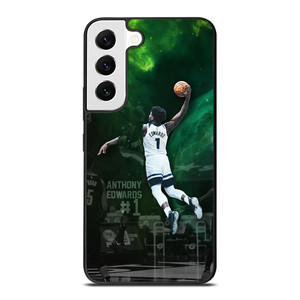 ANTHONY EDWARDS MINNESOTA TIMBERWOLVES NBA DUNK Samsung Galaxy S22 Case Cover