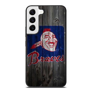 ATLANTA BRAVES BASEBALL WOODEN SYMBOL Samsung Galaxy S22 Case Cover ATLANTA BRAVES BASEBALL WOODEN SYMBOL Samsung Galaxy S22 Case Cover