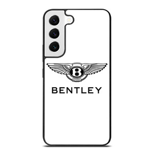 BENTLEY WHITE LOGO Samsung Galaxy S22 Case Cover BENTLEY WHITE LOGO Samsung Galaxy S22 Case Cover