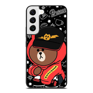 BROWN BEAR BEATS MUSIC 2 Samsung Galaxy S22 Case Cover