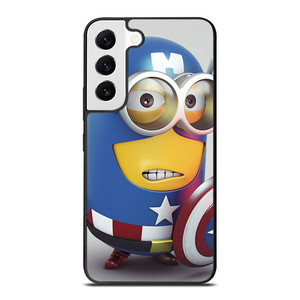 CAPTAIN AMERICA MINION CARTOON Samsung Galaxy S22 Case Cover