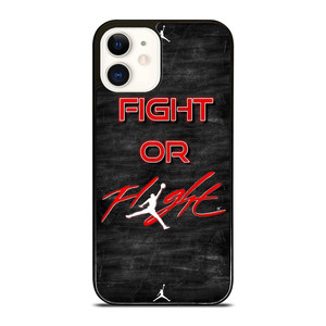 AIR JORDAN FIGHT OR FLIGHT iPhone 12 Case Cover AIR JORDAN FIGHT OR FLIGHT iPhone 12 Case Cover