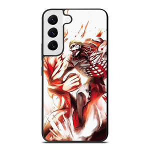 EREN YEAGER VS REINER ATTACK ON TITAN ANIME Samsung Galaxy S22 Case Cover