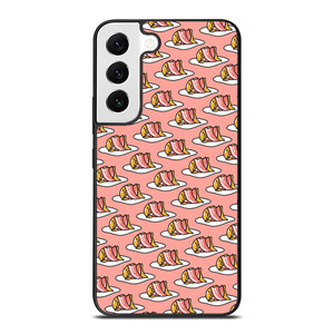 GUDETAMA BACON PATTERN Samsung Galaxy S22 Case Cover