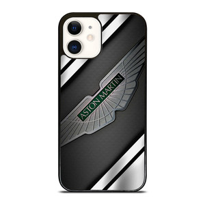 ASTON MARTIN CHROME LOGO iPhone 12 Case Cover ASTON MARTIN CHROME LOGO iPhone 12 Case Cover