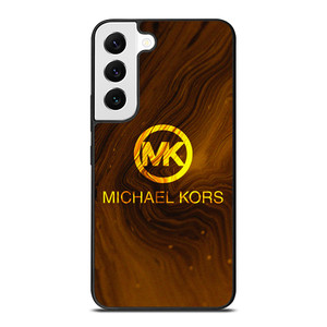 MICHAEL KORS GOLD MARBLE LOGO Samsung Galaxy S22 Case Cover MICHAEL KORS GOLD MARBLE LOGO Samsung Galaxy S22 Case Cover