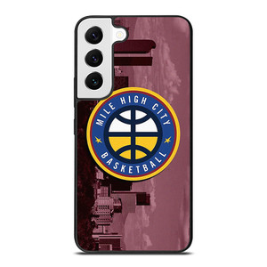 MILE HIGH CITY BASKETBALL BADGE Samsung Galaxy S22 Case Cover MILE HIGH CITY BASKETBALL BADGE Samsung Galaxy S22 Case Cover