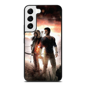 NATHAN DRAKE AND LARA CROFT UNCHARTED GAMES Samsung Galaxy S22 Case Cover NATHAN DRAKE AND LARA CROFT UNCHARTED GAMES Samsung Galaxy S22 Case Cover