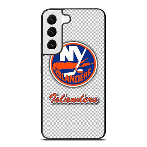 NEW YORK ISLANDERS BADGE CARBON Samsung Galaxy S22 Case Cover NEW YORK ISLANDERS BADGE CARBON Samsung Galaxy S22 Case Cover