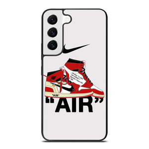 NIKE AIR JORDAN HIGH OFF WHITE Samsung Galaxy S22 Case Cover