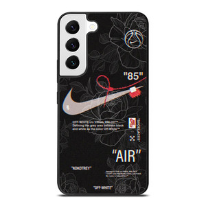 NIKE OFF WHITE FLORAL LOGO Samsung Galaxy S22 Case Cover NIKE OFF WHITE FLORAL LOGO Samsung Galaxy S22 Case Cover