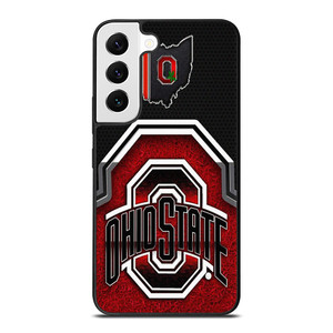 OHIO STATE BUCKEYES SYMBOL METAL Samsung Galaxy S22 Case Cover OHIO STATE BUCKEYES SYMBOL METAL Samsung Galaxy S22 Case Cover
