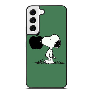 PEANUTS SNOOPY DOG APPLE LOGO Samsung Galaxy S22 Case Cover PEANUTS SNOOPY DOG APPLE LOGO Samsung Galaxy S22 Case Cover