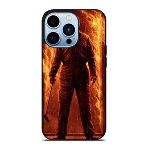 MICHAEL MYERS HALLOWEEN IN FIRE iPhone 13 Pro Max Case Cover MICHAEL MYERS HALLOWEEN IN FIRE iPhone 13 Pro Max Case Cover