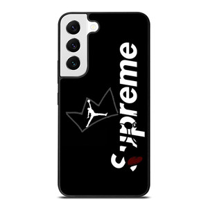 SUPREME AIR JORDAN CROWN Samsung Galaxy S22 Case Cover