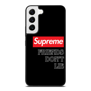 SUPREME STRANGER THINGS FRIENDS DONT LIE Samsung Galaxy S22 Case Cover SUPREME STRANGER THINGS FRIENDS DONT LIE Samsung Galaxy S22 Case Cover