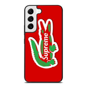 SUPREME X LACOSTE SYMBOL Samsung Galaxy S22 Case Cover SUPREME X LACOSTE SYMBOL Samsung Galaxy S22 Case Cover