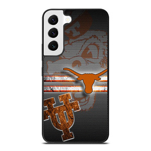 TEXAS LONGHORNS METAL SYMBOL Samsung Galaxy S22 Case Cover TEXAS LONGHORNS METAL SYMBOL Samsung Galaxy S22 Case Cover