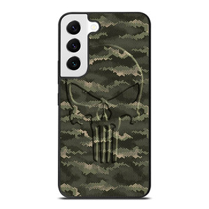 THE PUNISHER CAMO CARBON Samsung Galaxy S22 Case Cover THE PUNISHER CAMO CARBON Samsung Galaxy S22 Case Cover