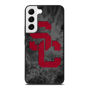 USC TROJANS FOOTBALL SMOKED LOGO Samsung Galaxy S22 Case Cover USC TROJANS FOOTBALL SMOKED LOGO Samsung Galaxy S22 Case Cover