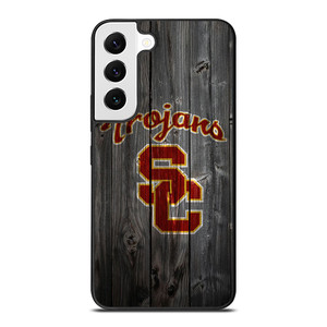 USC TROJANS WOOD LOGO Samsung Galaxy S22 Case Cover USC TROJANS WOOD LOGO Samsung Galaxy S22 Case Cover