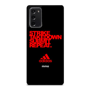 ADIDAS MMA QUOTES Samsung Galaxy Note 20 Case Cover ADIDAS MMA QUOTES Samsung Galaxy Note 20 Case Cover