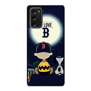 BOSTON RED SOX CHARLIE BROWN SNOOPY Samsung Galaxy Note 20 Case Cover BOSTON RED SOX CHARLIE BROWN SNOOPY Samsung Galaxy Note 20 Case Cover