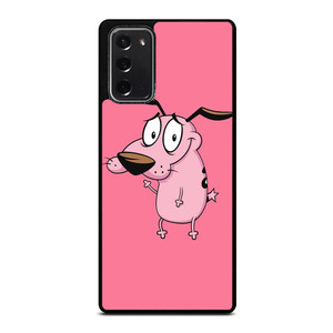 COURAGE THE COWARDLY DOG CARTOON PINK Samsung Galaxy Note 20 Case Cover COURAGE THE COWARDLY DOG CARTOON PINK Samsung Galaxy Note 20 Case Cover
