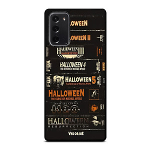 HALLOWEEN HORROR MOVIES COLLECTION Samsung Galaxy Note 20 Case Cover HALLOWEEN HORROR MOVIES COLLECTION Samsung Galaxy Note 20 Case Cover