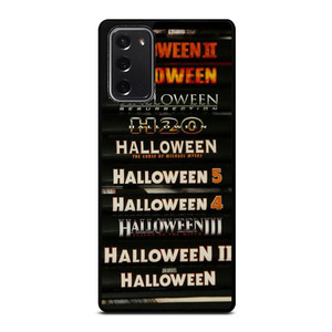 HALLOWEEN MOVIE BLU RAY COLLECTION Samsung Galaxy Note 20 Case Cover HALLOWEEN MOVIE BLU RAY COLLECTION Samsung Galaxy Note 20 Case Cover