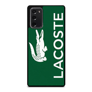 LACOSTE GREEN LOGO Samsung Galaxy Note 20 Case Cover LACOSTE GREEN LOGO Samsung Galaxy Note 20 Case Cover