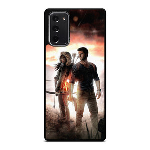 NATHAN DRAKE AND LARA CROFT UNCHARTED GAMES Samsung Galaxy Note 20 Case Cover